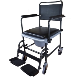 Sedia a rotelle con WC | 2...