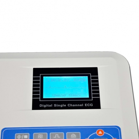 Elettrocardiografo portatile, 1 canale, Schermo, ECG, ECG100G