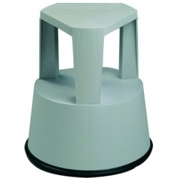 Sgabello a gradino grigio