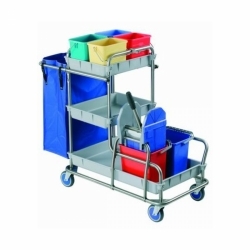 Carrello per la pulizia...