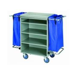 Carrello con 4 vassoi,...