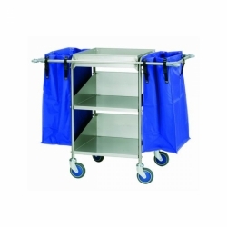 Carrello con 3 vassoi in...